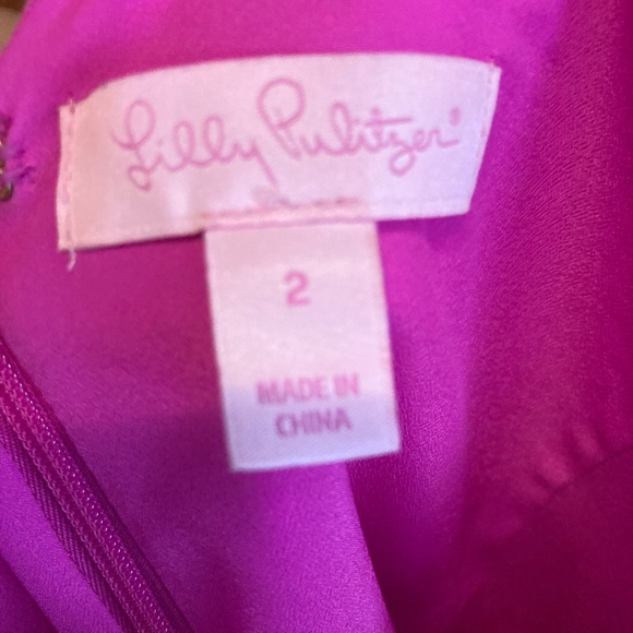 Pink Lilly Pulitzer Shift Dress - Picture 2 of 3